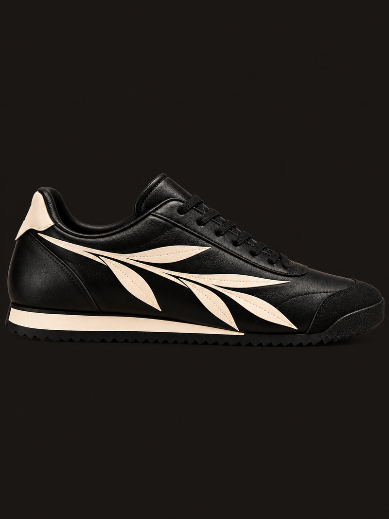 VILVIRI Élan Stride — Men's Retro Leaf Sneakers