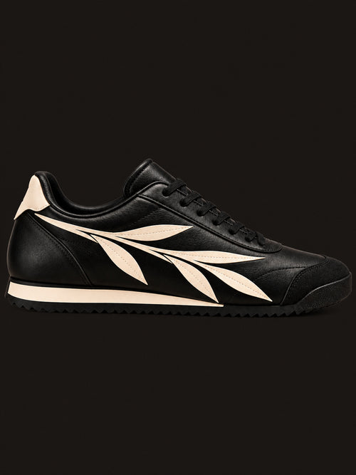 VILVIRI Élan Stride — Men's Retro Leaf Sneakers