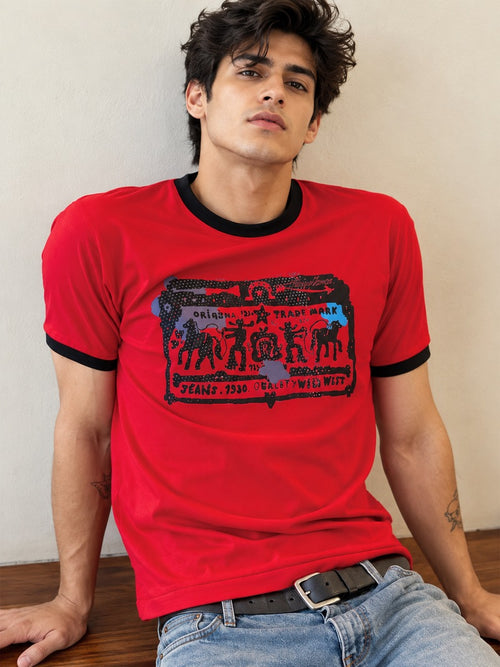 Crimson Heritage Ringer Tee