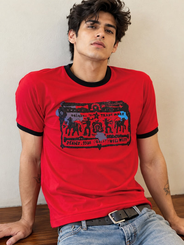 Crimson Heritage Ringer Tee