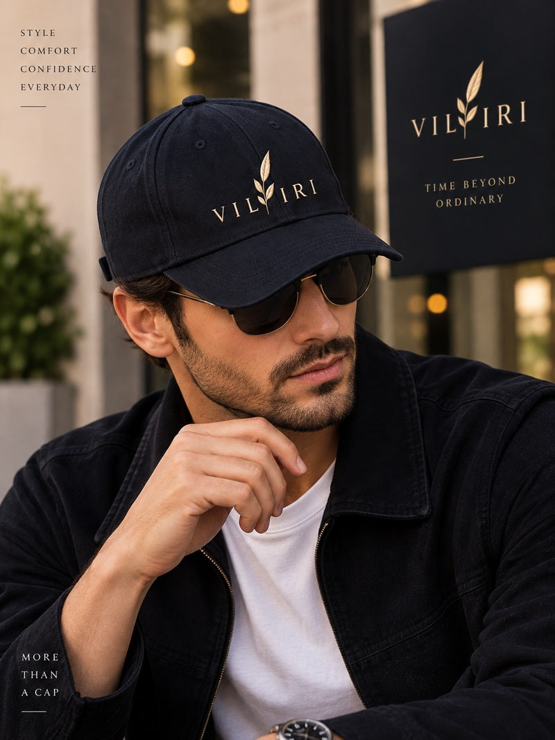 Signature Embroidered Baseball Cap