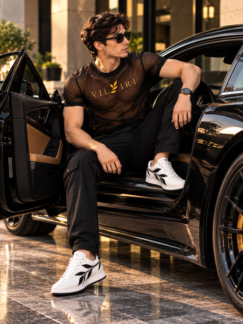 VILVIRI Obsidian Party  Mesh Tee