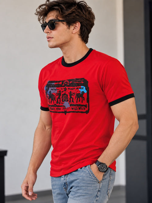 Crimson Heritage Ringer Tee