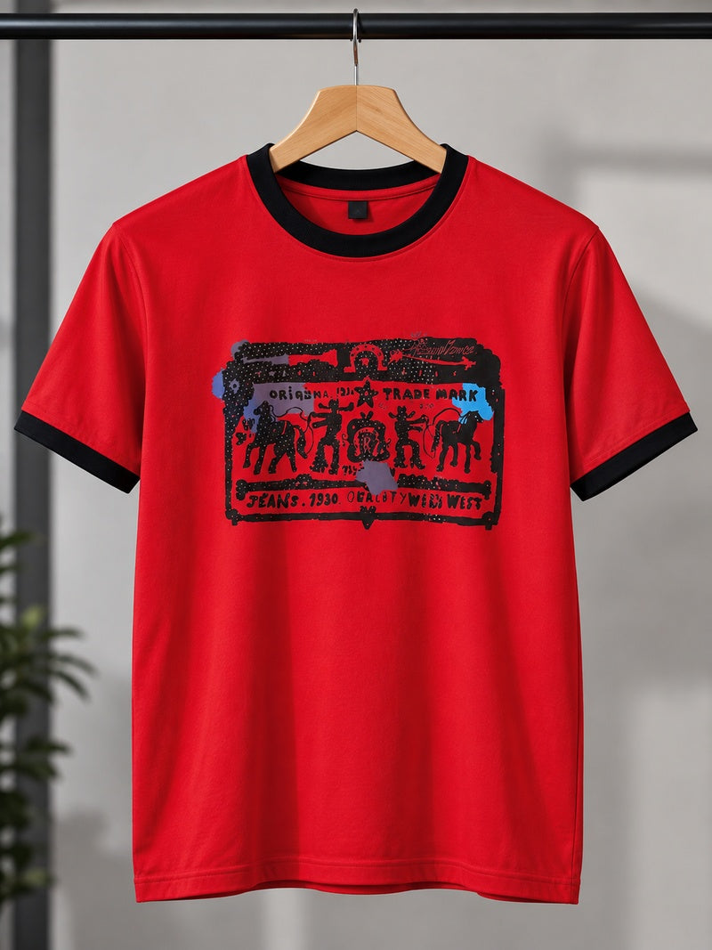 Crimson Heritage Ringer Tee