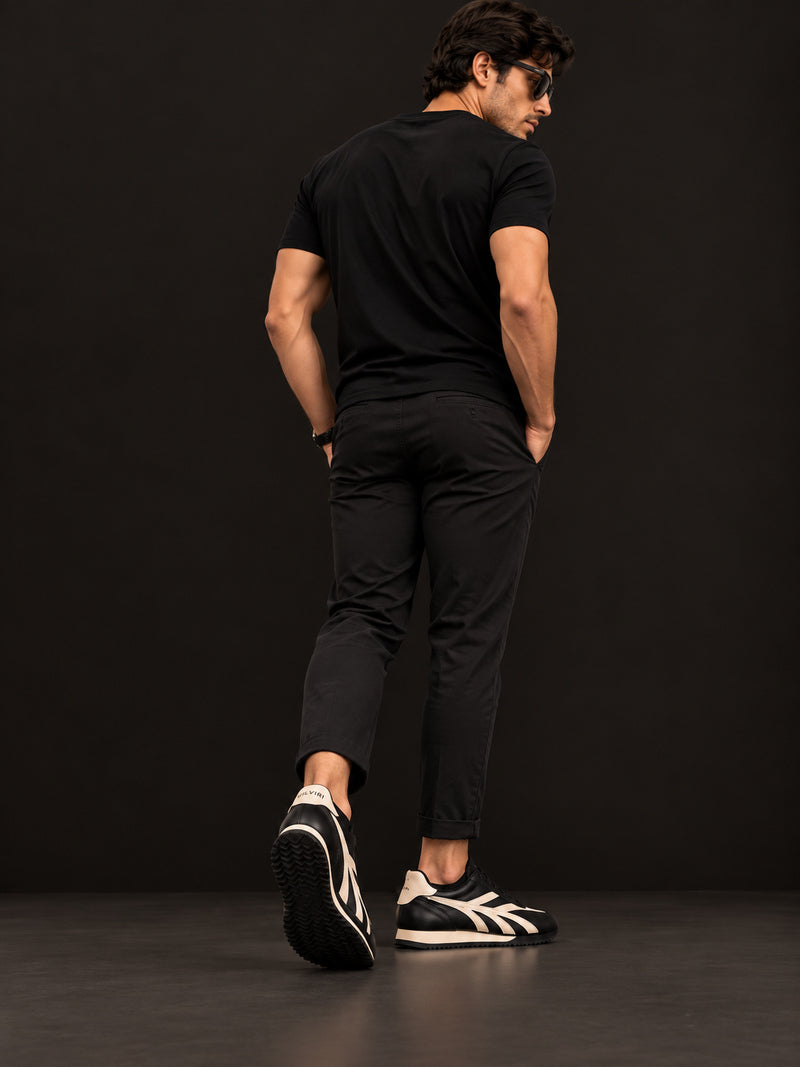 VILVIRI Élan Stride — Men's Retro Leaf Sneakers