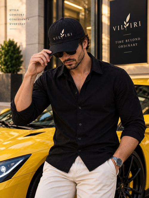 Signature Embroidered Baseball Cap